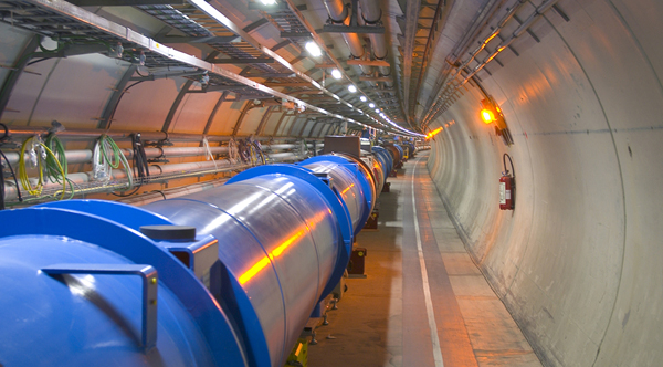 Section of the Large Hadron Collider.