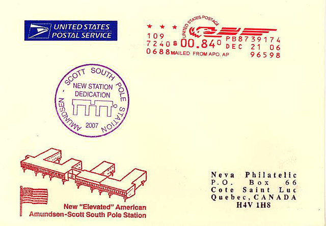Cover of envelope