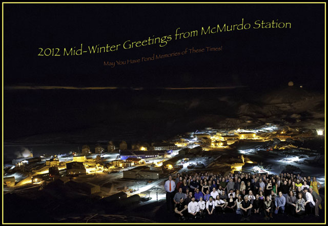 McMurdo Midwinter Greeting