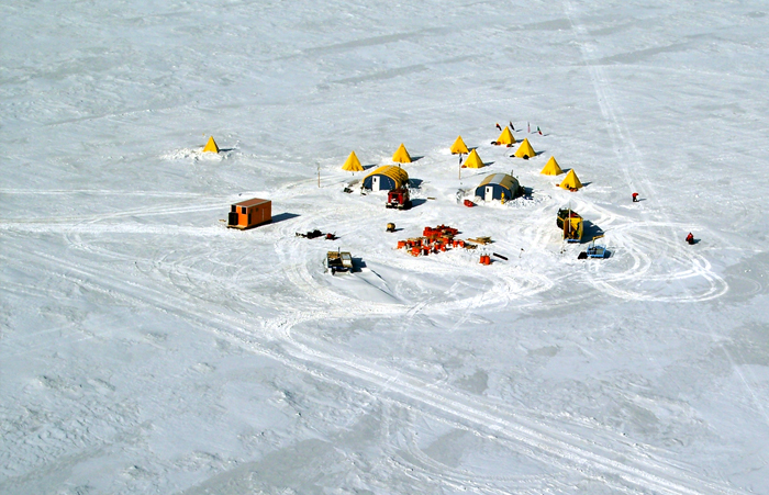 ANDRILL sea ice camp in 2005.
