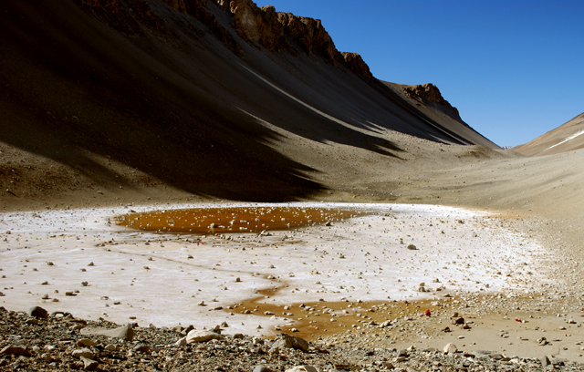 Don Juan Pond in the McMurdo Dry Valleys