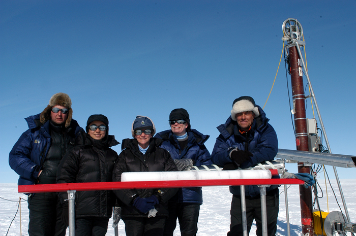 Ice Core Team in Greenland