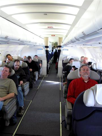 Ice passengers on Australian Airbus