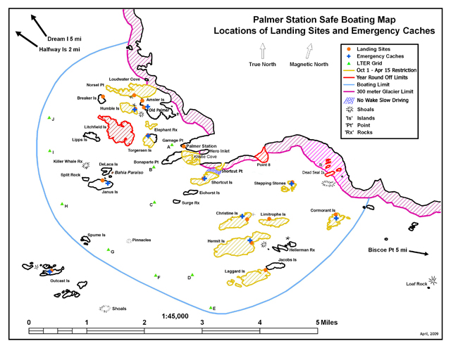 Palmer Area Map