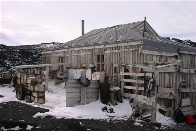 Shackleton's hut at Cape Royds.