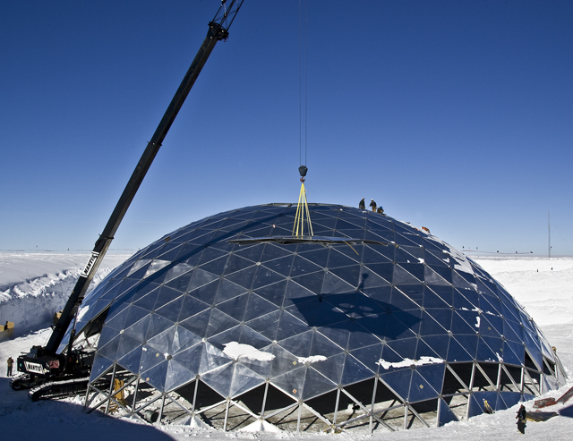 Crown removed from the Dome.