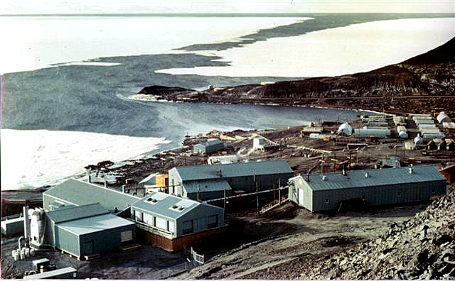 Former nuclear power plant in McMurdo.