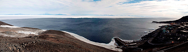 Panoramic of McMurdo Sound