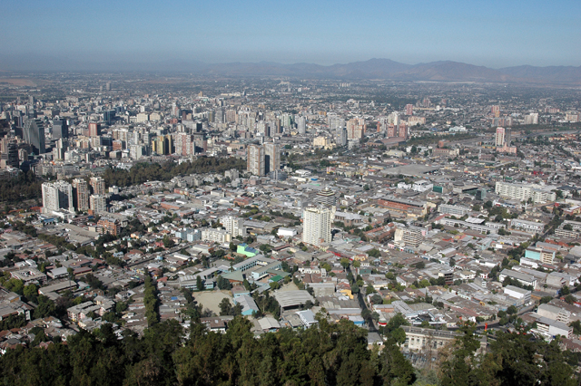 The city of Santiago.