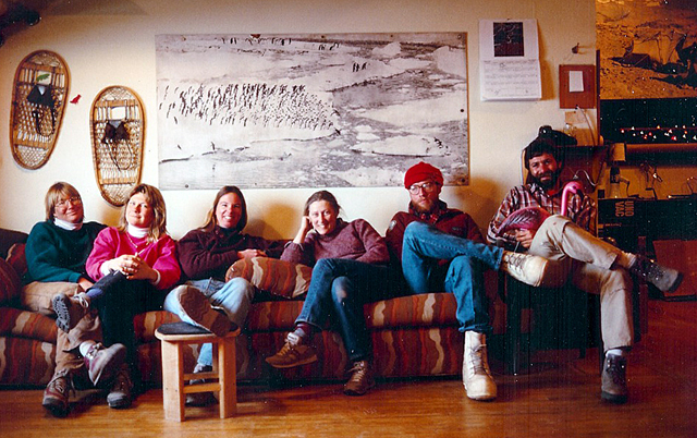 Berg Field Center crew in 1986.