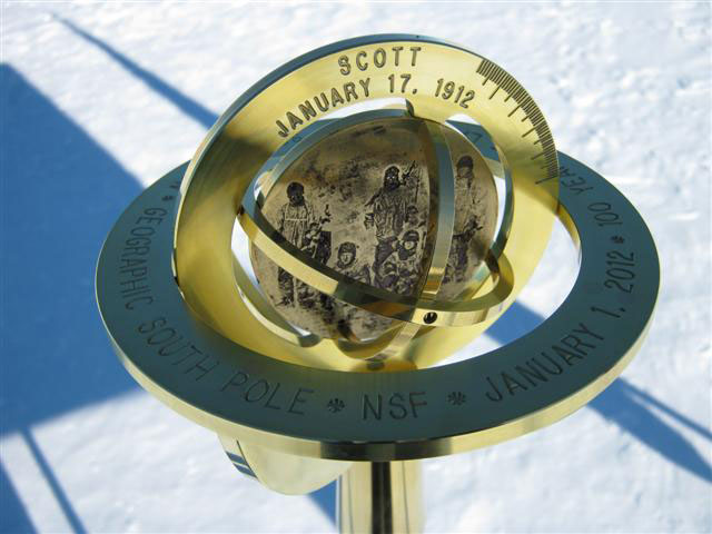 South Pole Geographic Marker