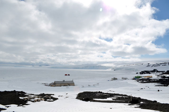 Terra Nova hut and environs.