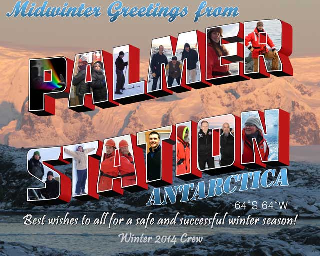Message from Palmer Station.