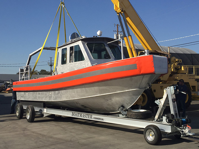 The new Rigid Hull Inflatable Boats were tested off the coast of Long Beach, California