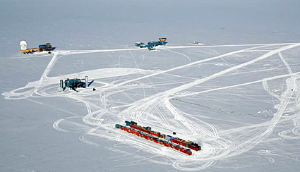 Dark Sector experiments at the South Pole.