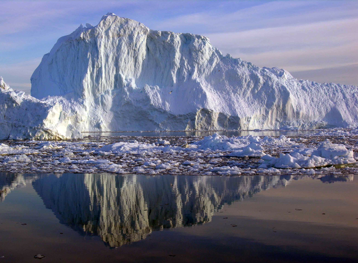 Ice Ridge in Greenland