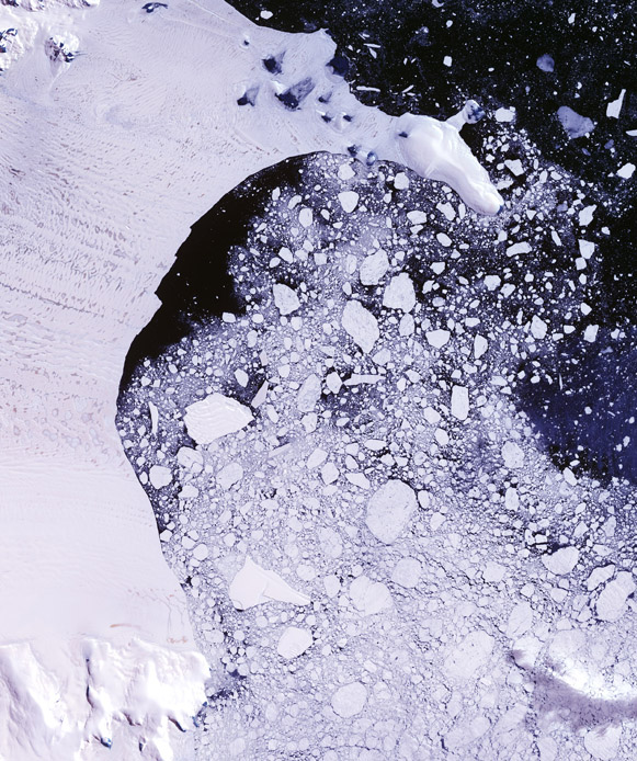 Larsen C Ice Shelf in 2002.