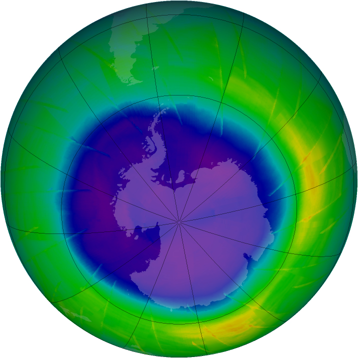 Ozone Hole in 2009.