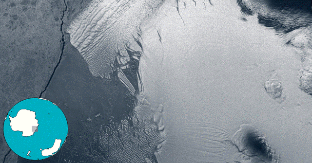 Satellite image of Totten Glacier