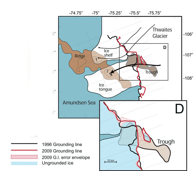 Cartoon of Antarctic region.