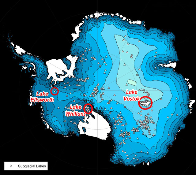 Map of Antarctica