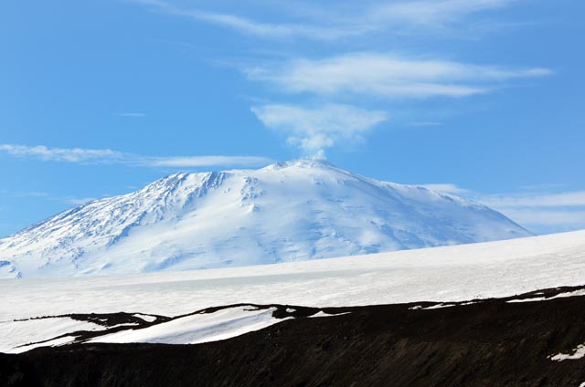 View of Mount Erebus.