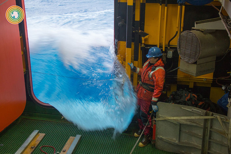 Even during the summer season, the waters of the Southern Ocean can be treacherous