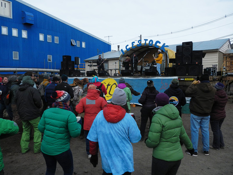 Station residents rock out at Icestock, McMurdo’s annual New Year's concert