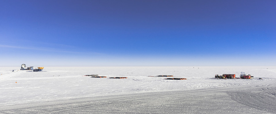 The South Pole Overland Traverse, or SPOT, delivered more than 100,000 gallons of fuel to the station on the third traverse of the season
