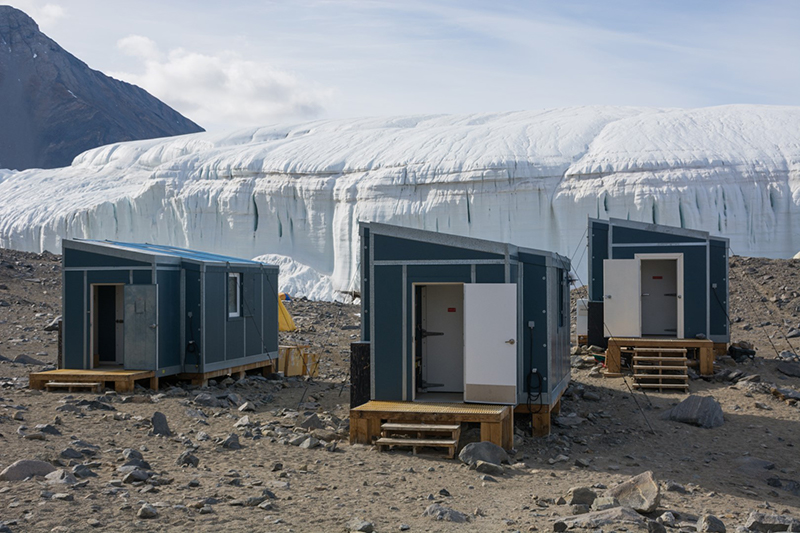 The camp's three labs can be used by researchers studying the unique ecology and ecosystems throughout the McMurdo Dry Valleys