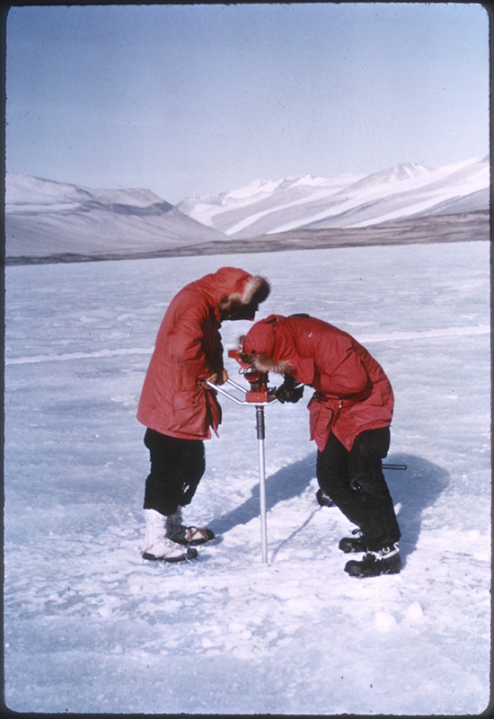 Like their work at Lake Bonney, the team drilled through feet of ice into Lake Vanda to sample the liquid water underneath.