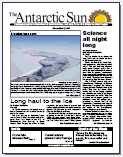 The Antarctic Sun - 11/2/2003