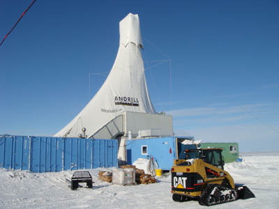 The Antarctic Sun: News about Antarctica - ANDRILL Returns