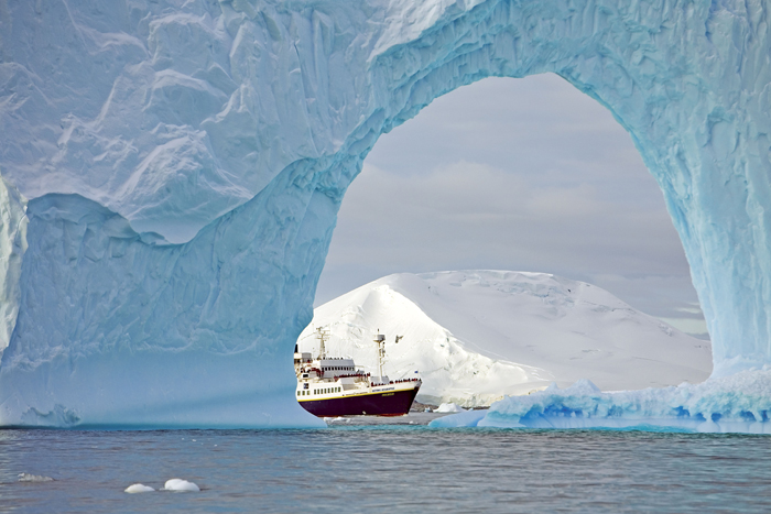 National Geographic Endeavour at Sea