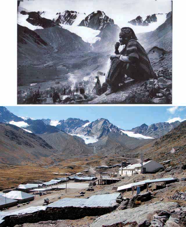 Two Images of Quelccaya Ice Cap