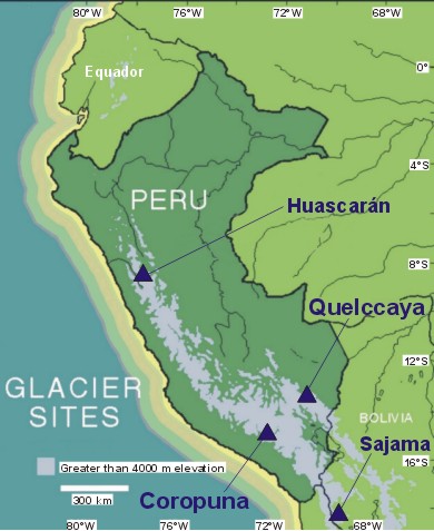 Map of Peru